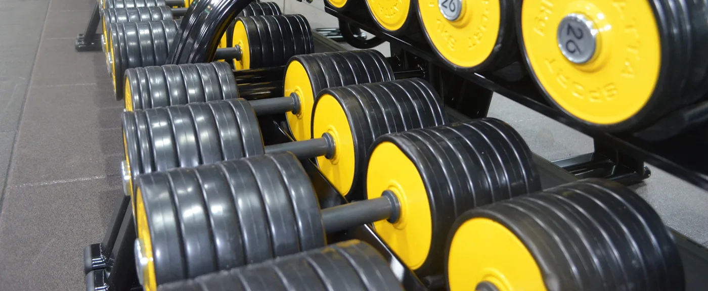 Panatta free-weight & dumbbell area