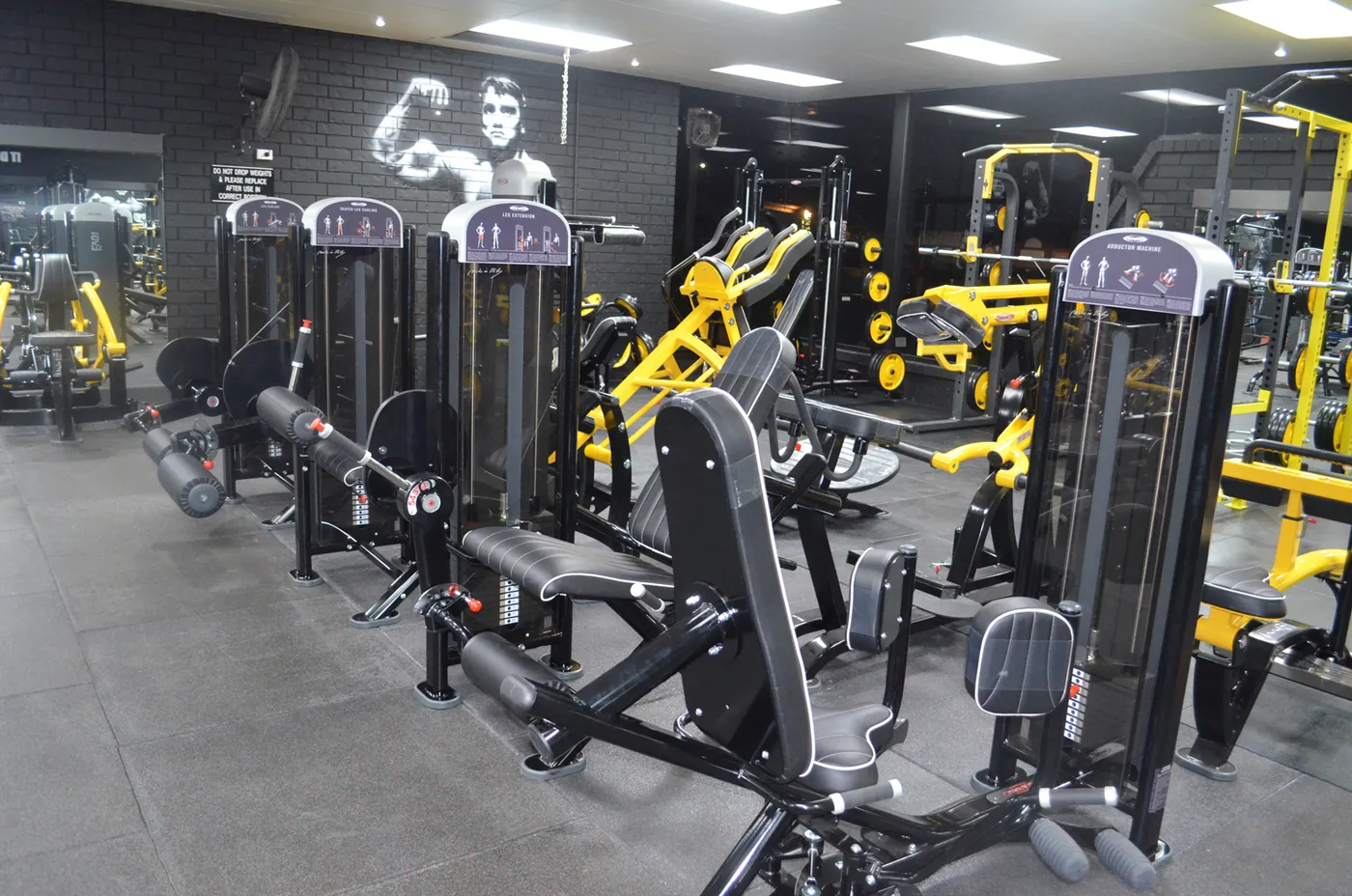Panatta selectorized machine floor