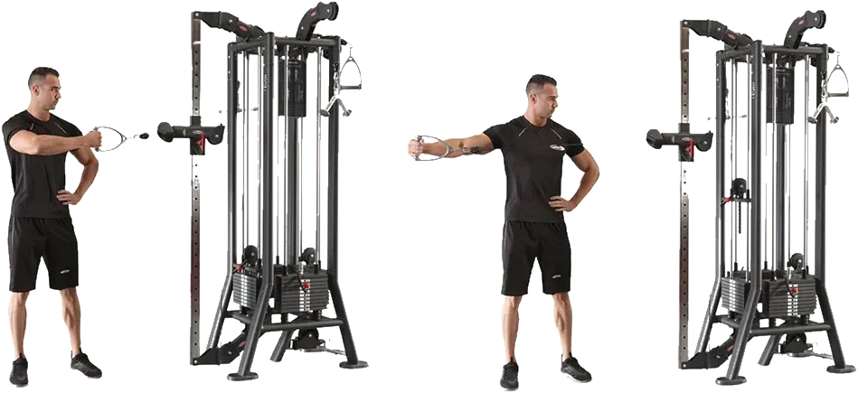 4-station multi gym view 2
