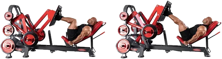 Super Horizontal Leg Press Dual System view 2