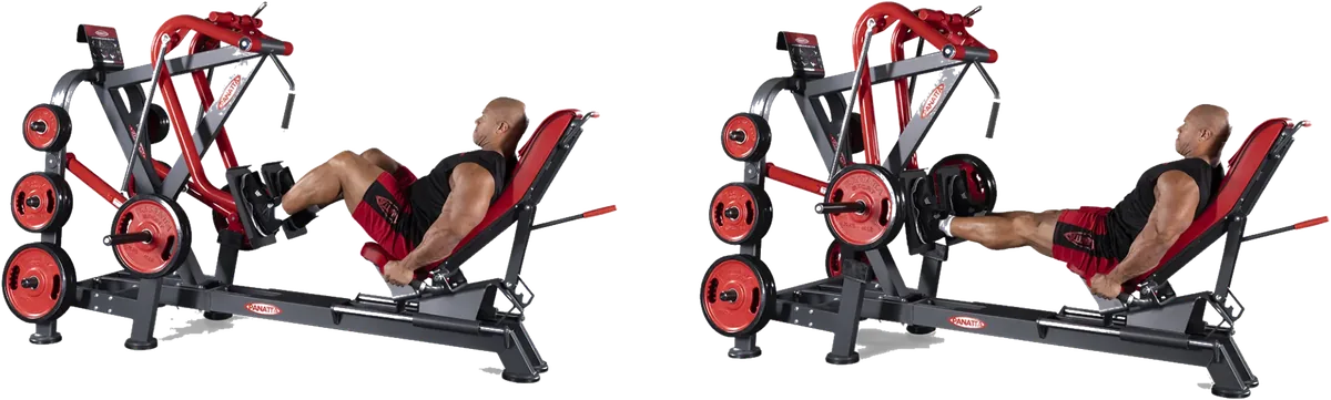 Super Horizontal Leg Press Dual System view 5