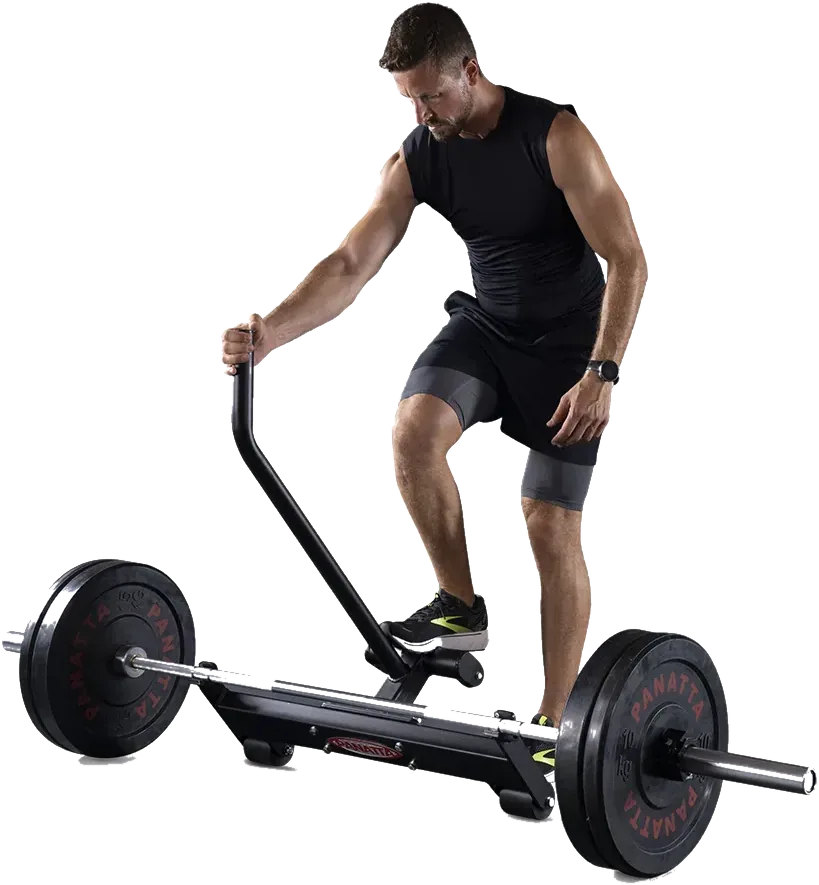 Powerlifting double deadlift jack view 2