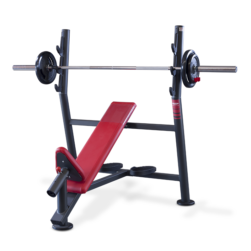 Olympic inclined bench