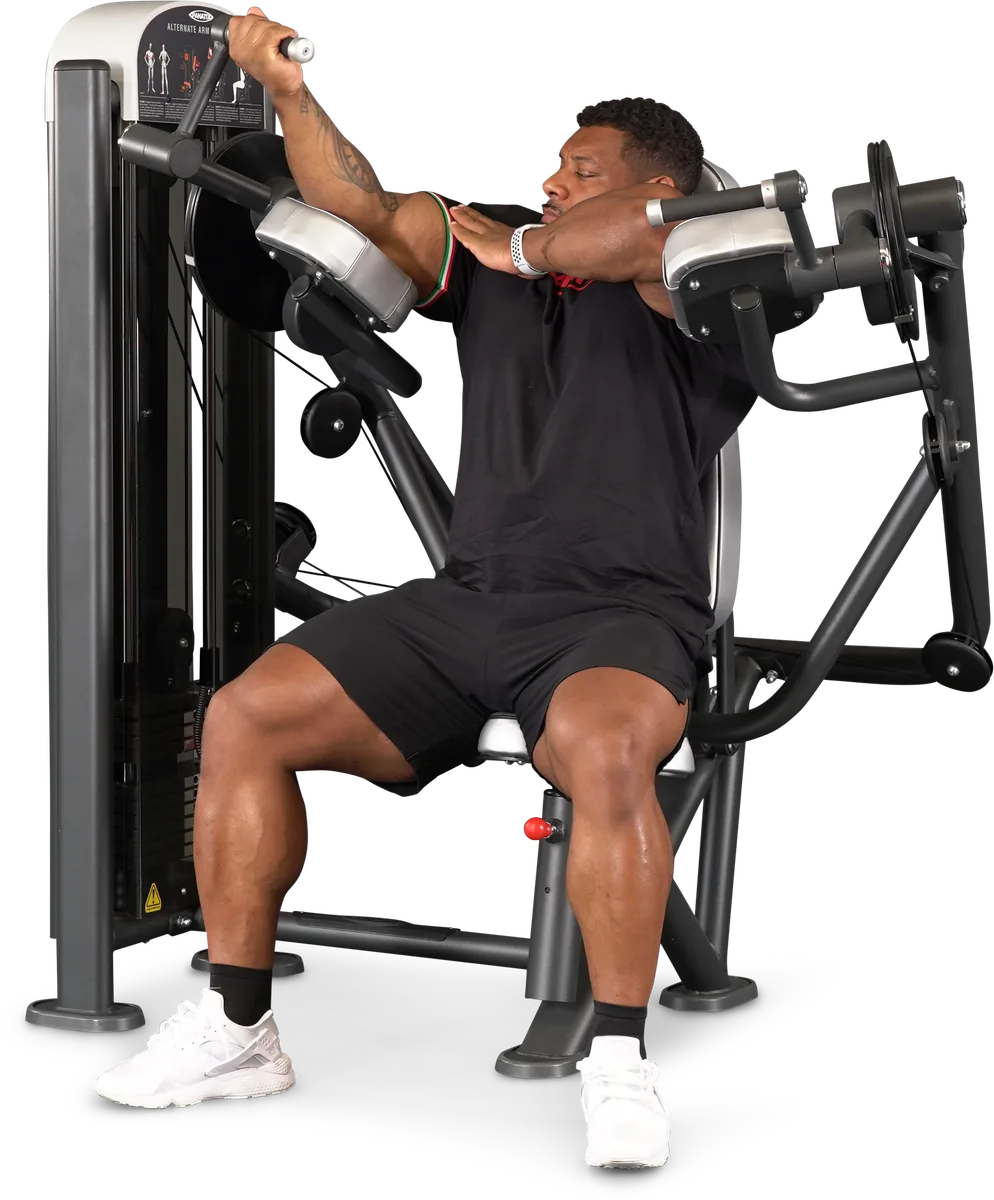 Alternate arm curl 120 view 2