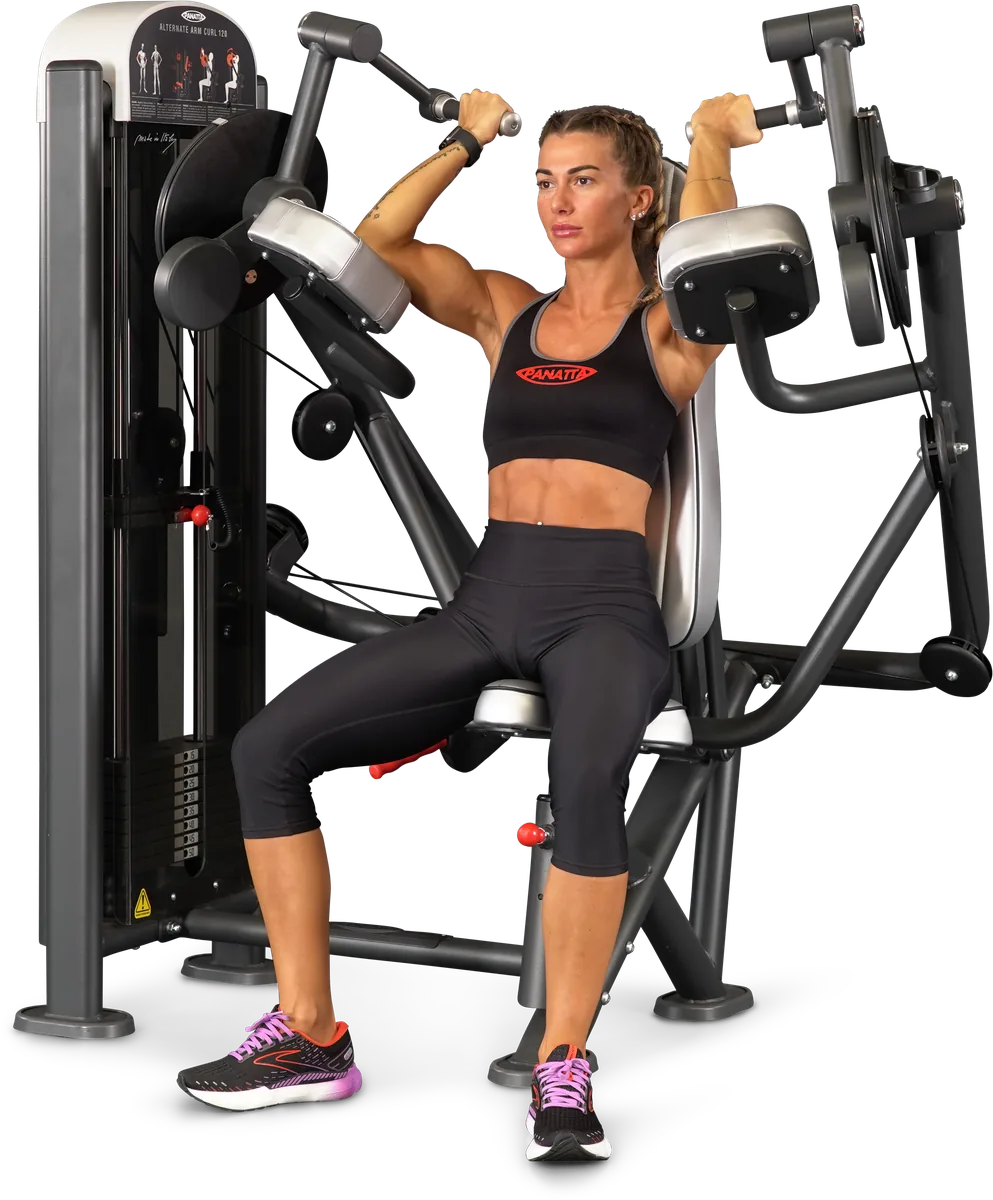 Alternate arm curl 120 view 4