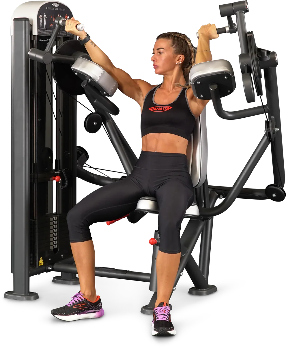 Alternate arm curl 120 view 5