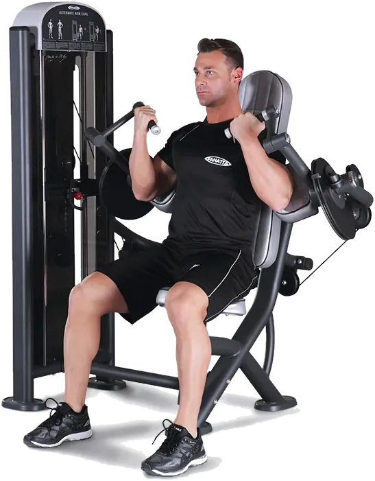 Alternate arm curl view 3