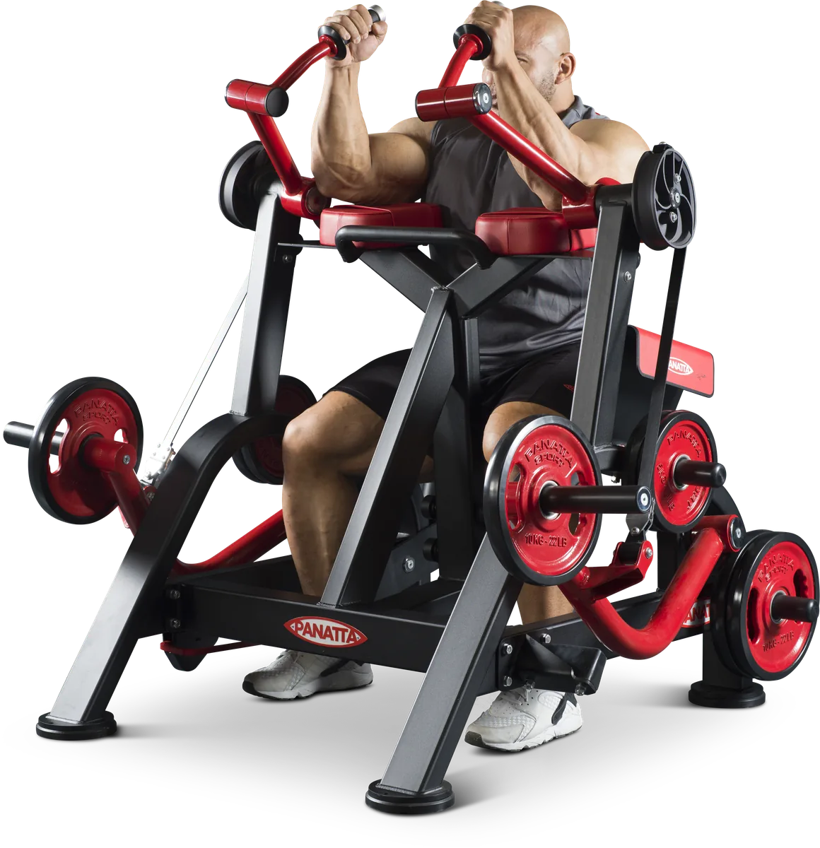 Alternate triceps machine view 2