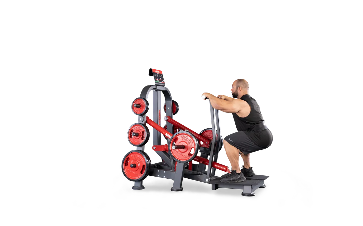 Belt squat view 12