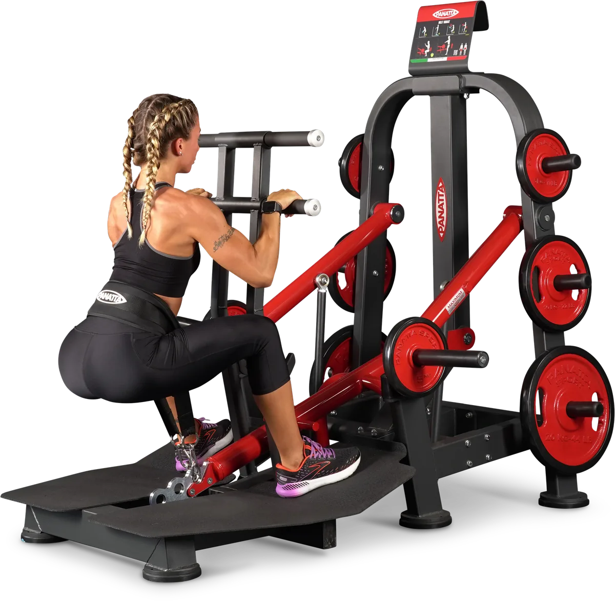 Belt squat view 19