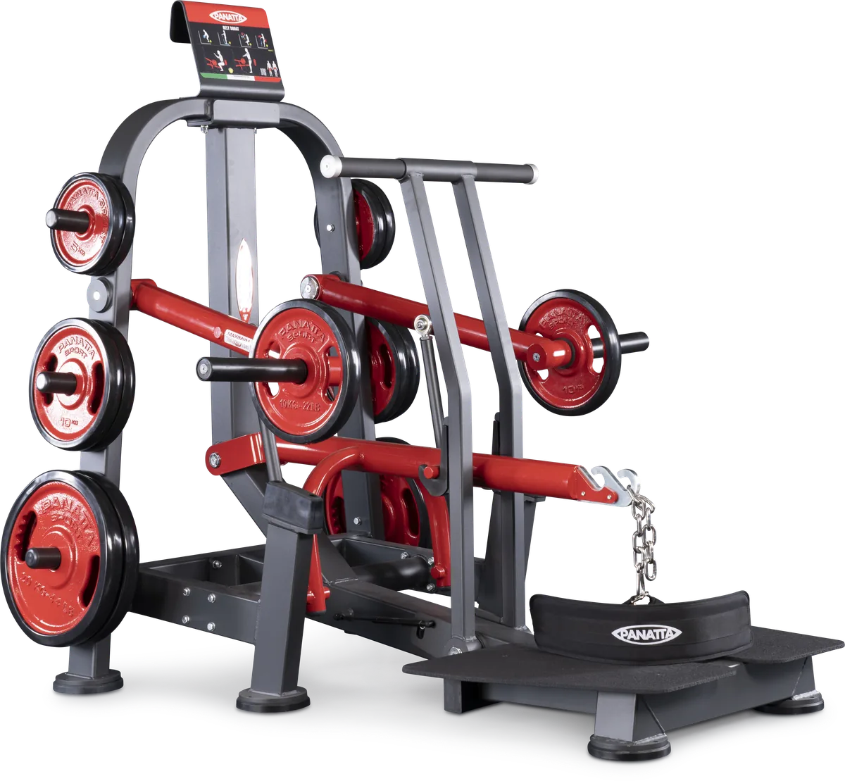 Belt squat view 6