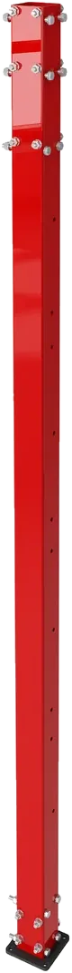 Column without sheet metal