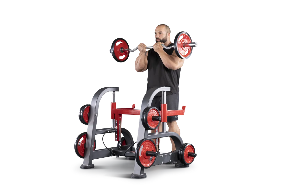 Curl rack bench view 5