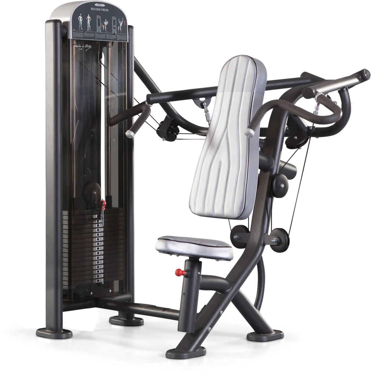 Deltoid press view 2