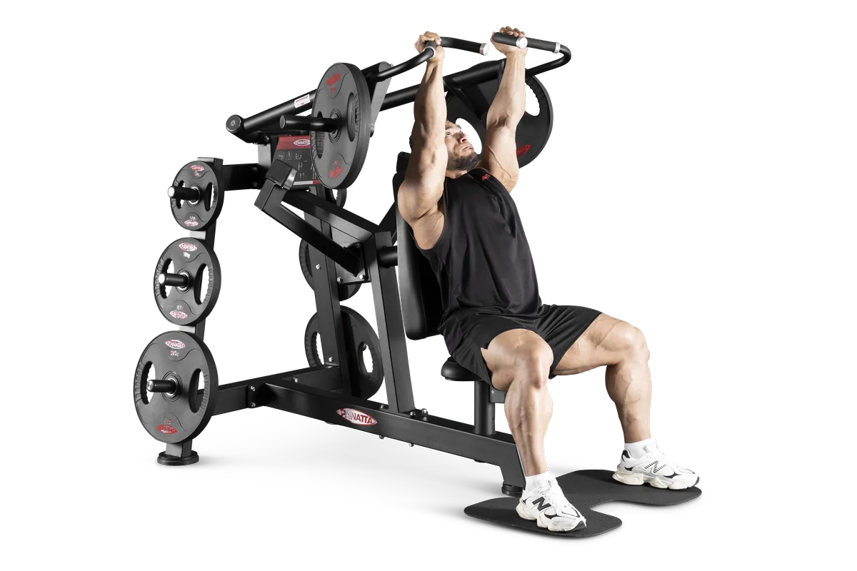 Deltoid press view 4