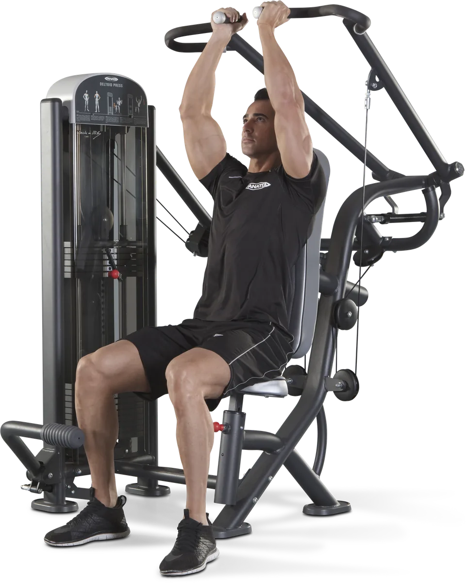 Deltoid press view 3