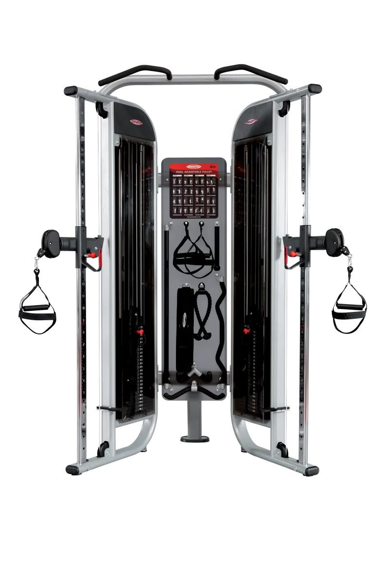 Dual adjustable pulley full