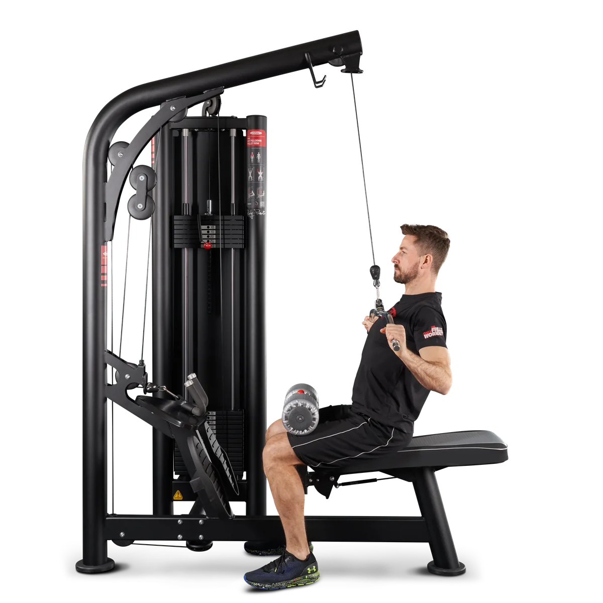 Dual lat machine | pulley row view 6