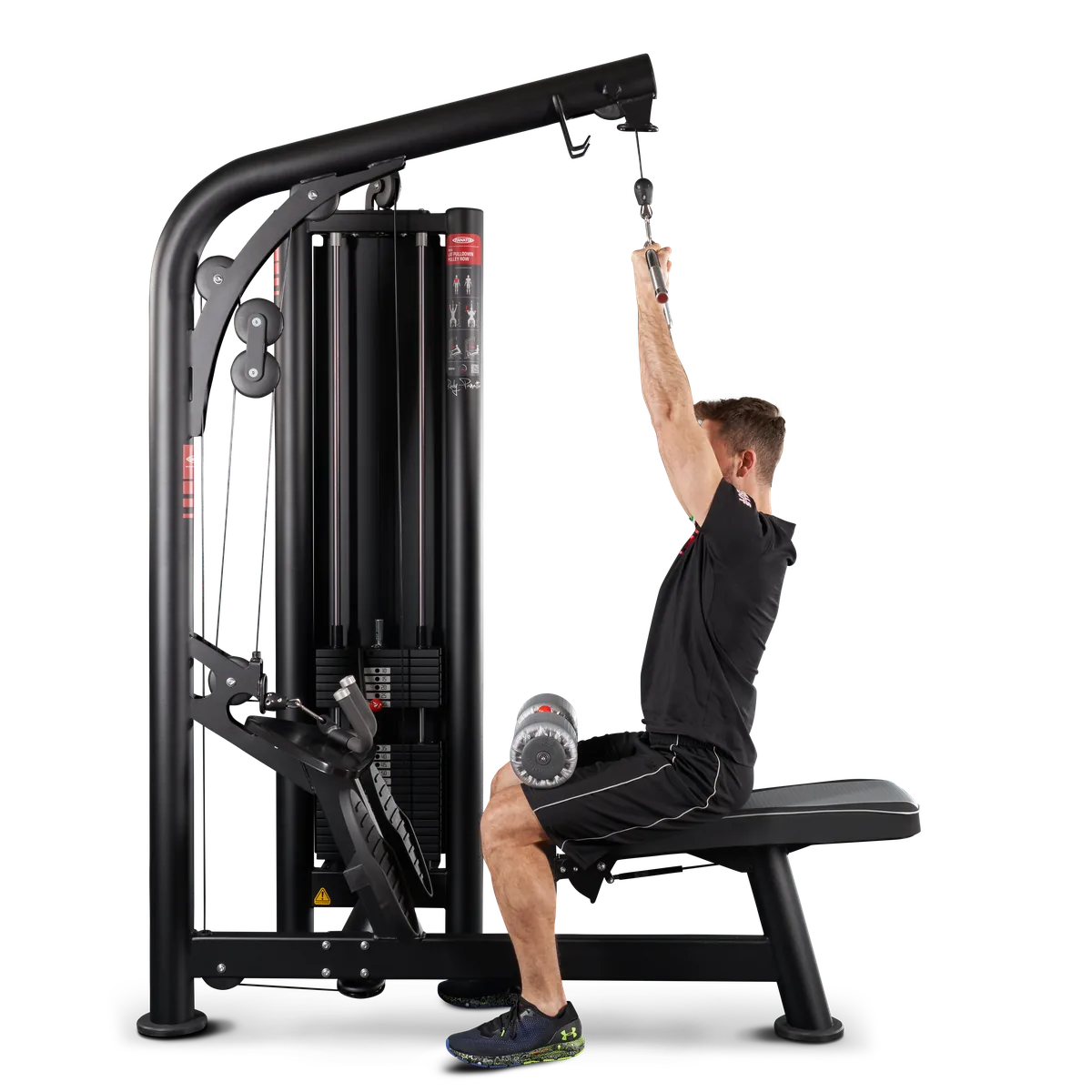 Dual lat machine | pulley row view 7
