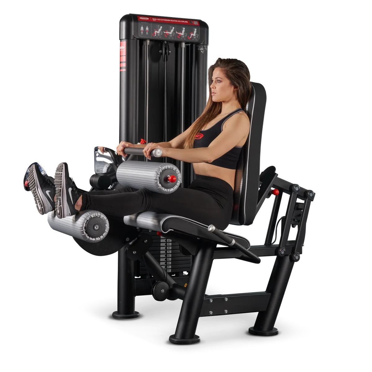 Dual leg extension | seated leg curling view 5
