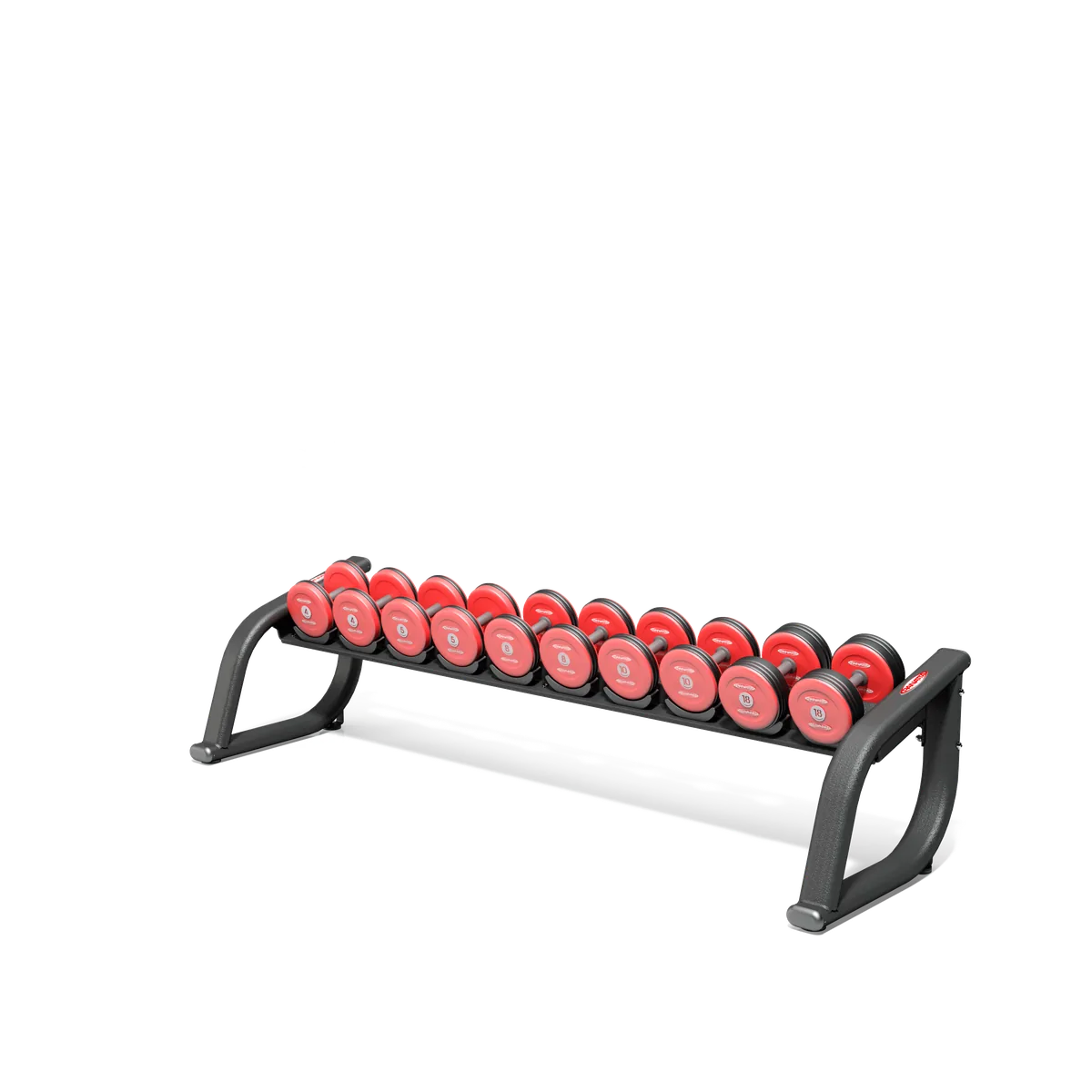 Dumbbell rack one level 220 cm — Panatta Design Your Space equipment