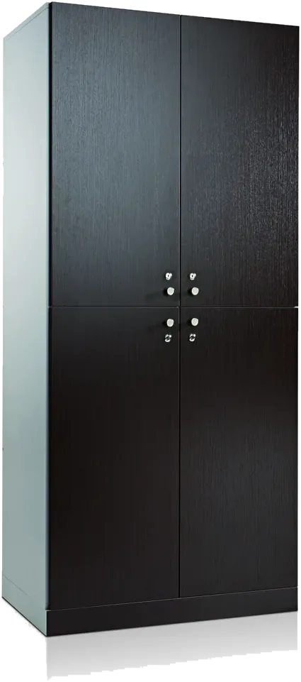 Half-door lockers horizontal cut double — Panatta Design Your Space equipment