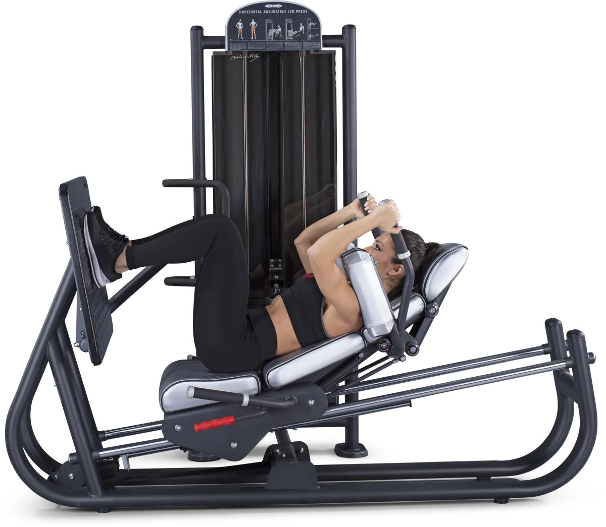 Horizontal leg press view 2