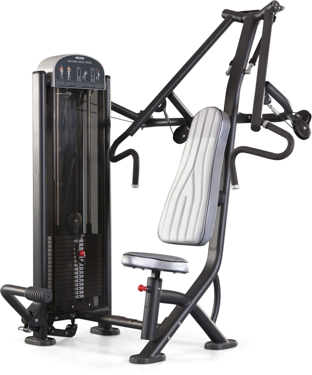 Inclined chest press