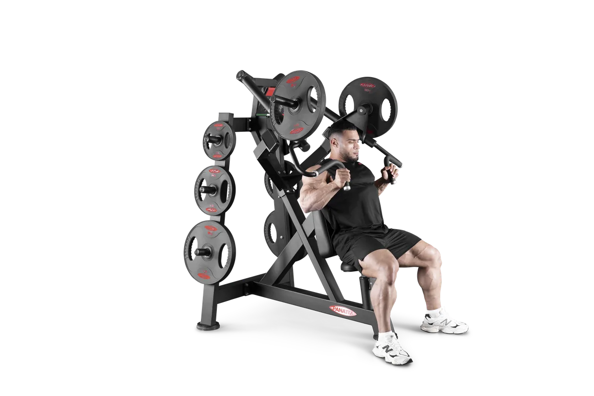 Inclined chest press view 2