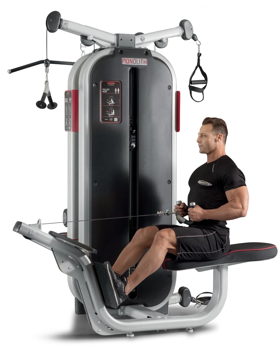 Jungle machine + joint bar + 4-station multi gym view 12