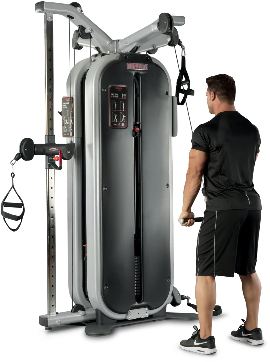 Jungle machine + joint bar + 4-station multi gym view 4