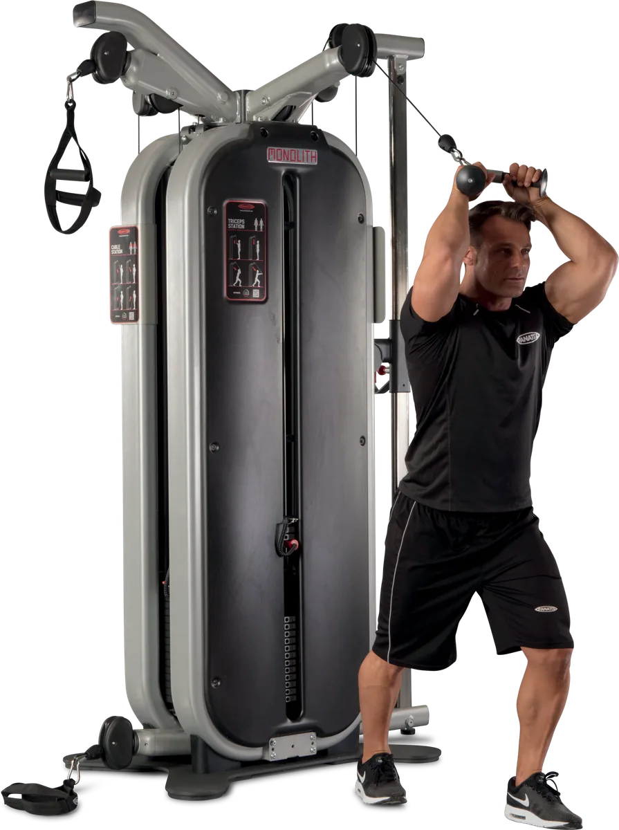 Jungle machine + joint bar + 4-station multi gym view 8