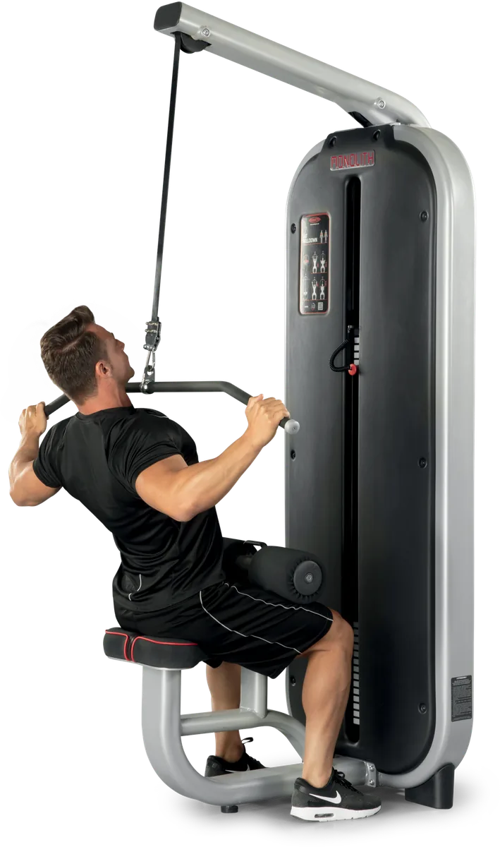 Lat pulldown view 2