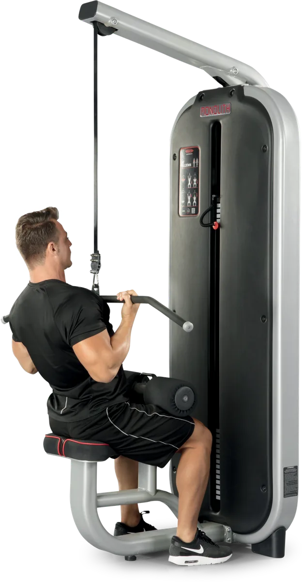 Lat pulldown view 4