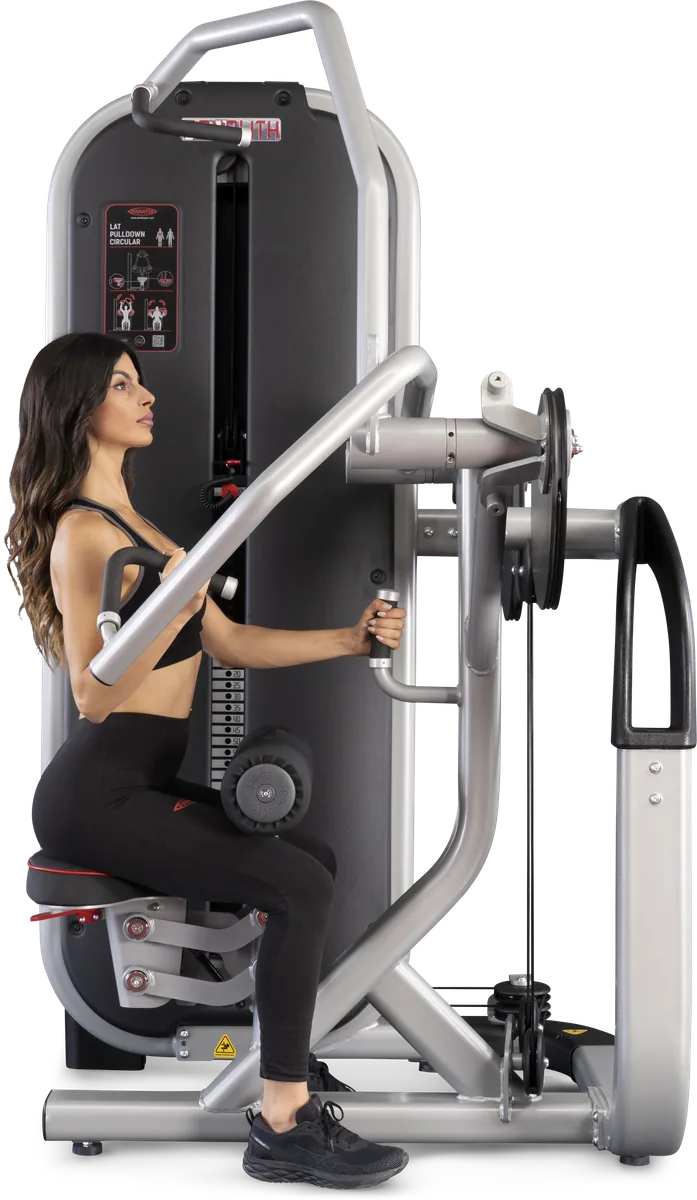 Lat pulldown circular view 7