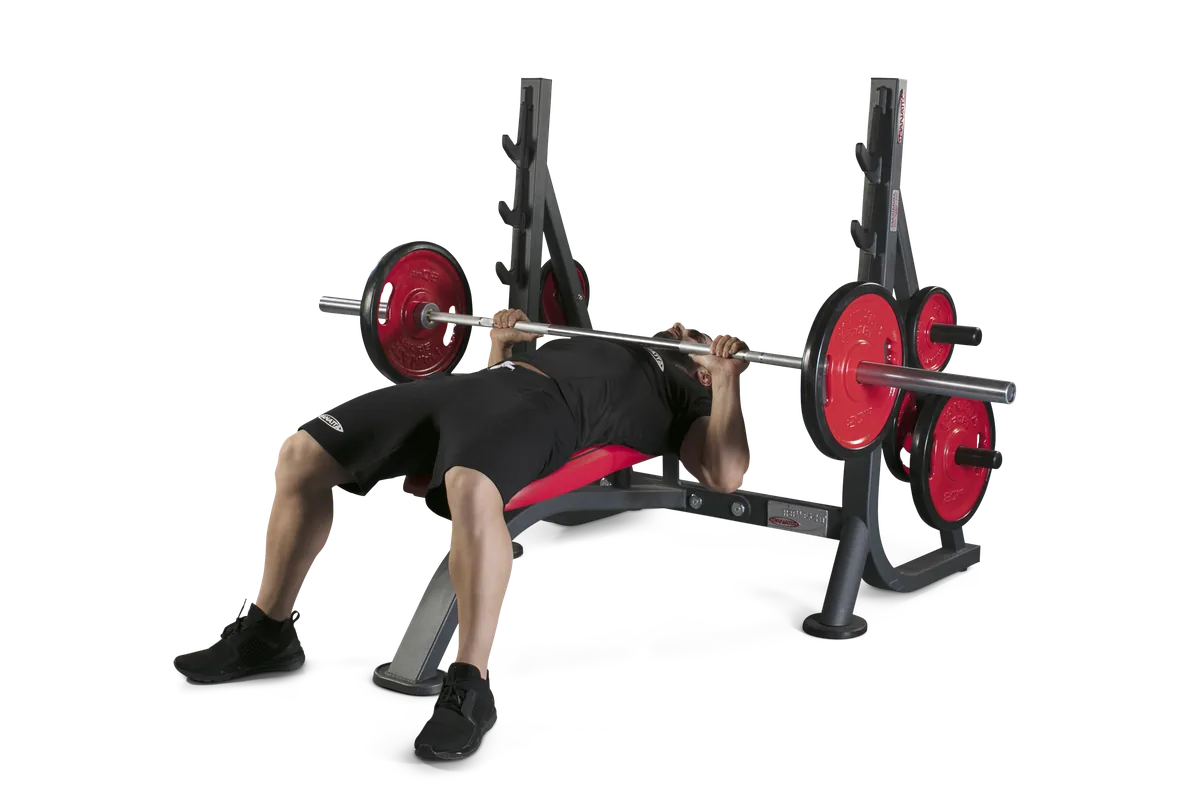 Olympic flat bench view 3