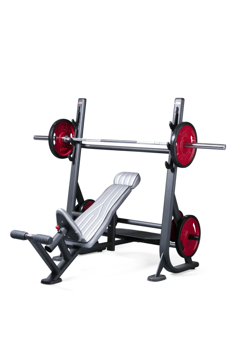 Olympic inclined bench
