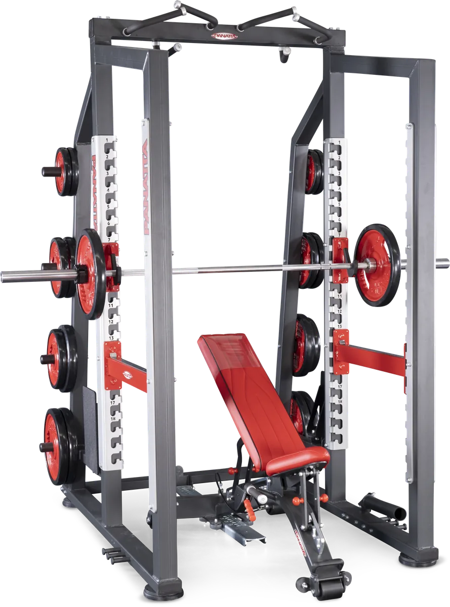 Olympic smith machine counterbalanced view 11