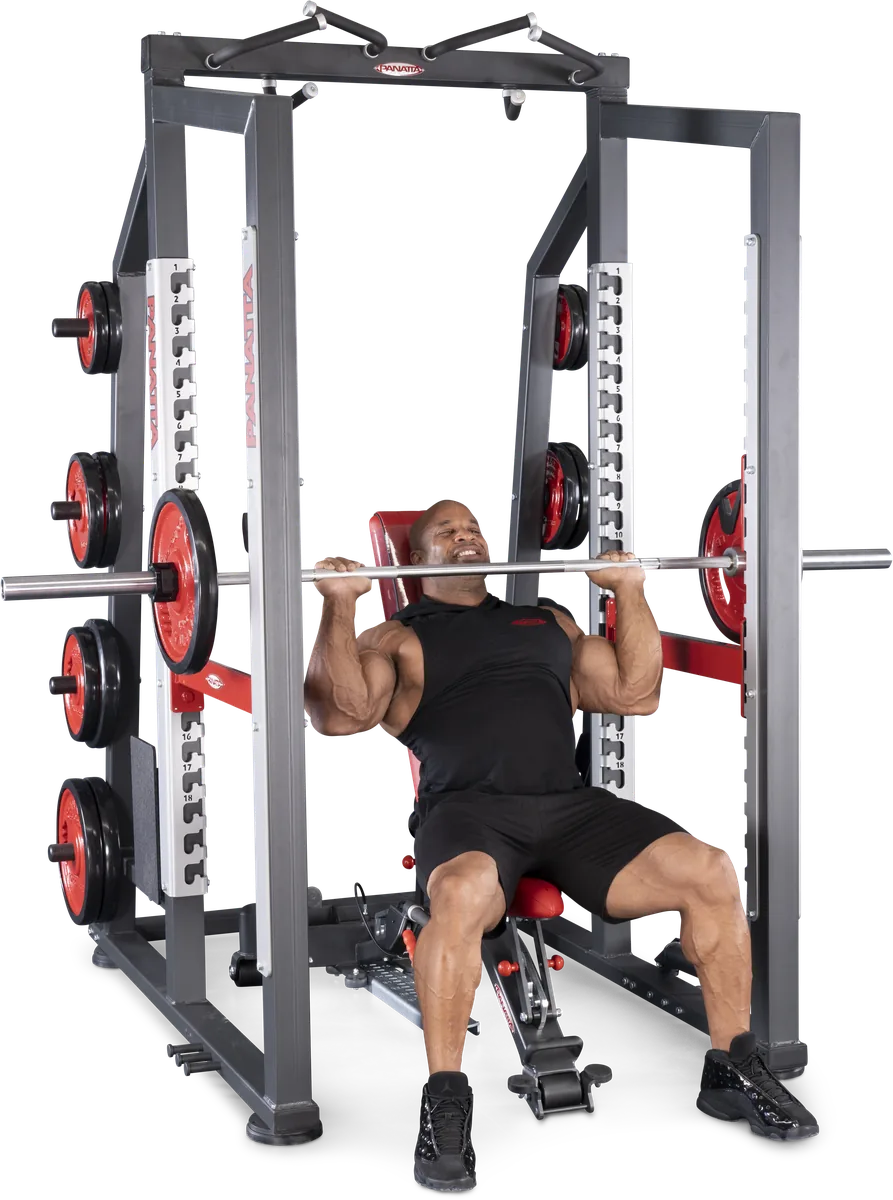 Olympic smith machine counterbalanced view 13