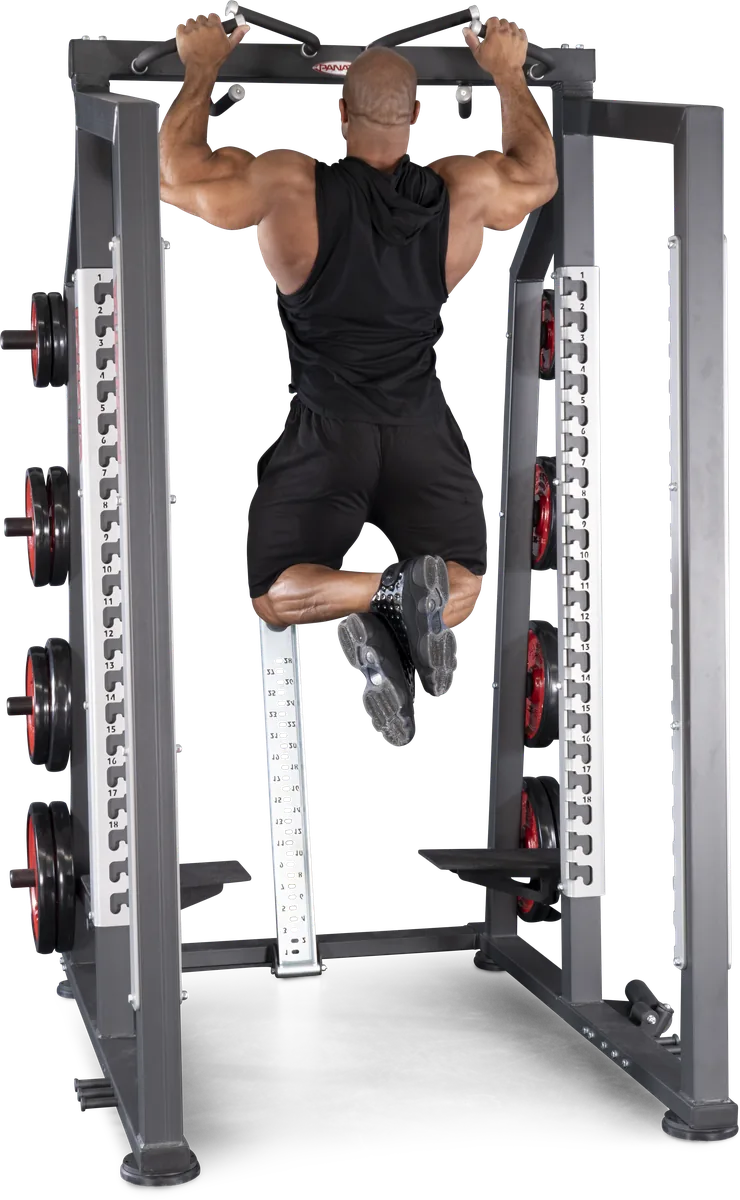 Olympic smith machine counterbalanced view 4
