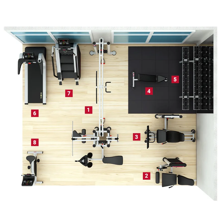 Cardio mix strength 01 / 35mq view 2