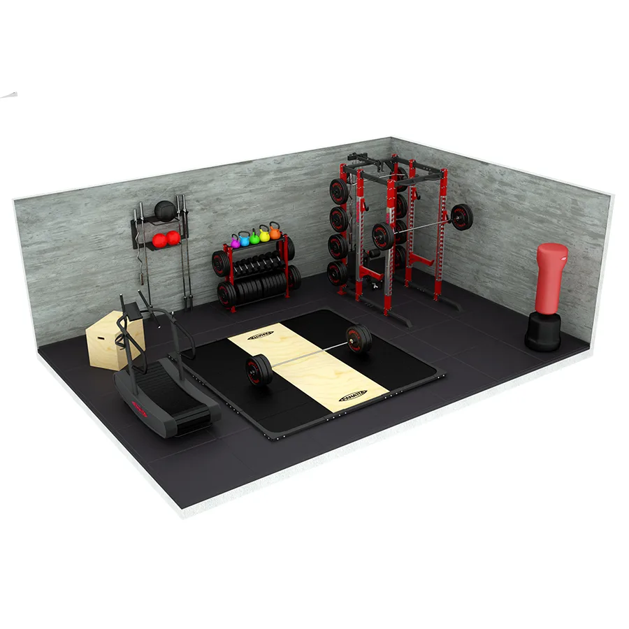 Garage gym 01 / 35mq