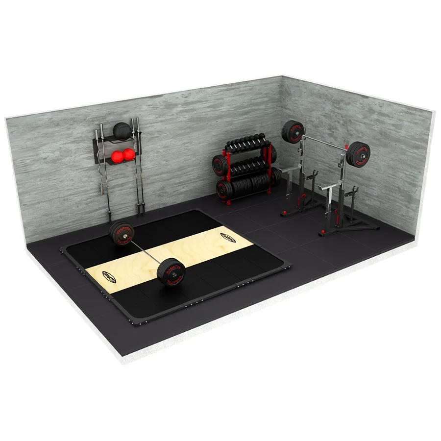 Garage gym 10 / 25mq