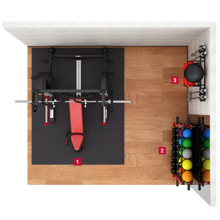 Strength training 03 / 10mq view 2