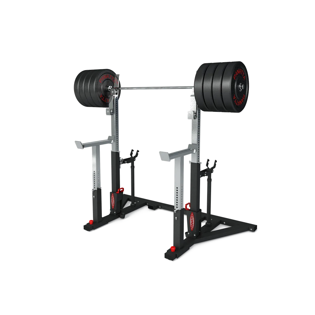 Powerlifting squat rack view 3