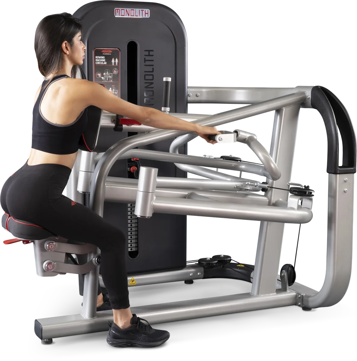 Rowing machine circular view 2