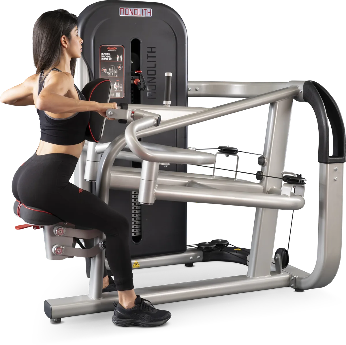Rowing machine circular view 3