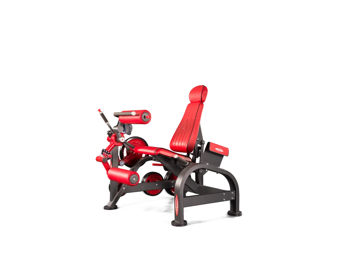 Seated leg curling view 4
