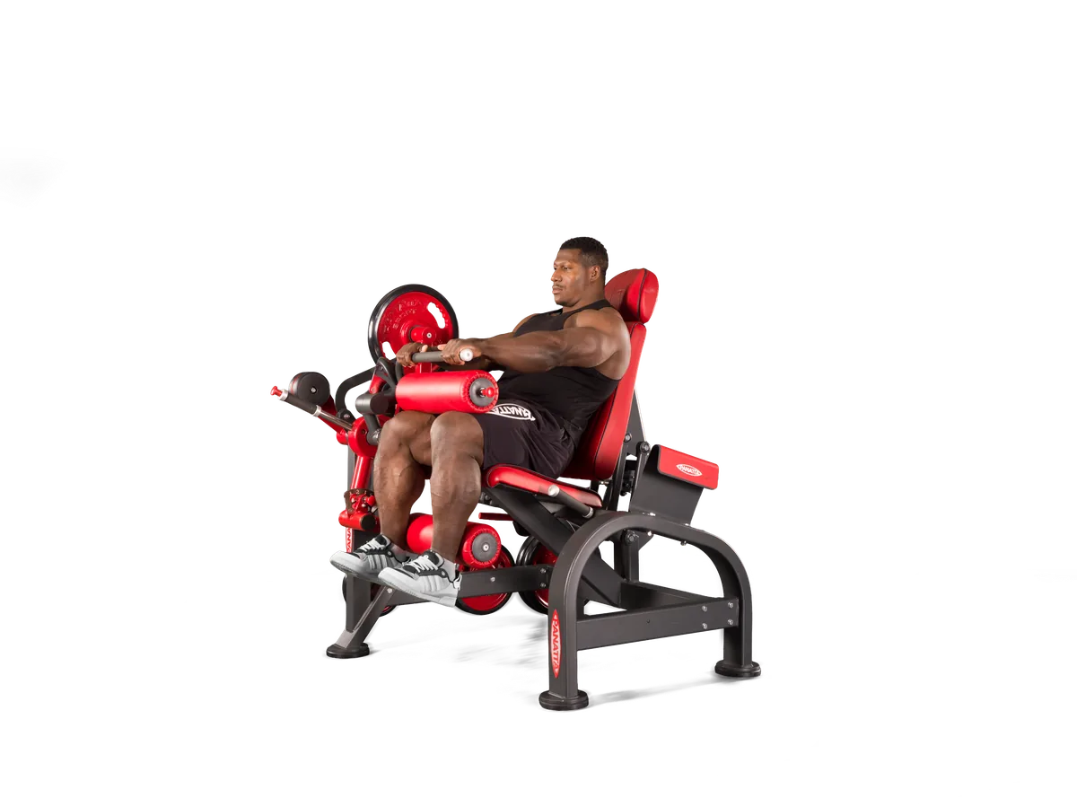 Seated leg curling view 5