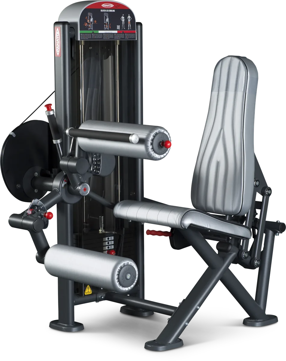 Seated leg curling view 7